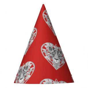 Lioness Locket  party hat