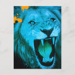 lioness postcard