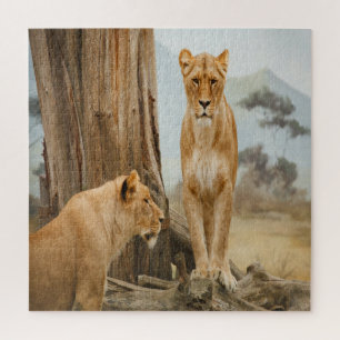 Lioness Rules Jigsaw Puzzle