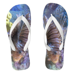 Lionfish Flip Flops