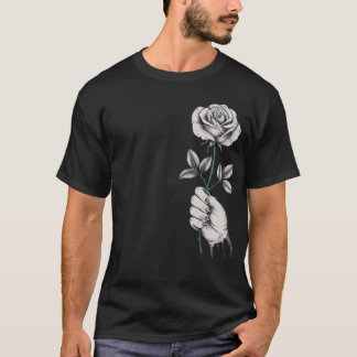 👕 🌹 Lionne Et T-Shirt Rose Sombre
