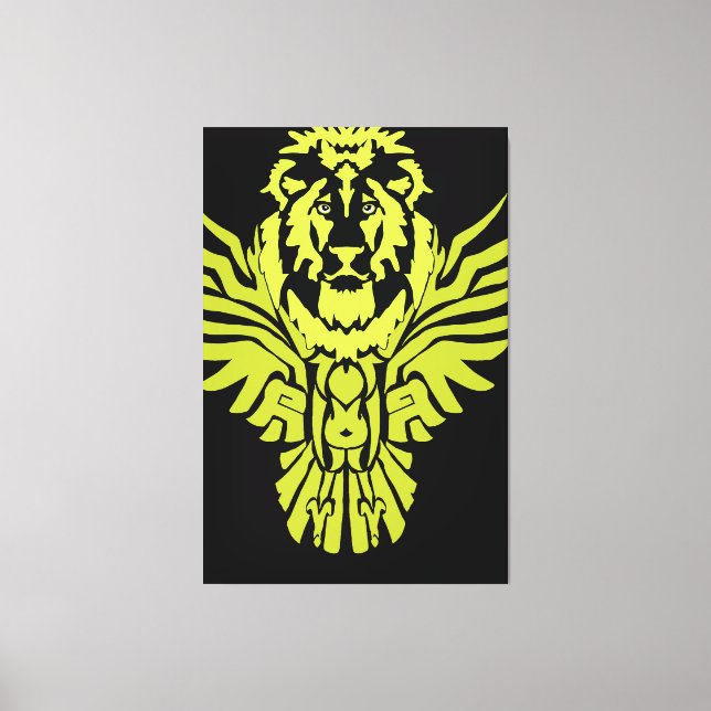 LionOwl Canvas Print (Front)