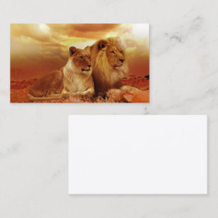 Lions Business Card