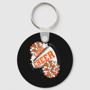 Lions Cheer Back To School Cheerleading Spirit O Keychain