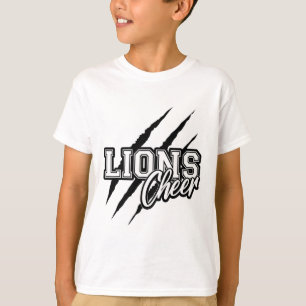 Lions Cheer Back To School Cheerleading Team Spiri T-Shirt