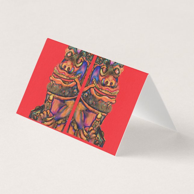 Lions chinois (Front)