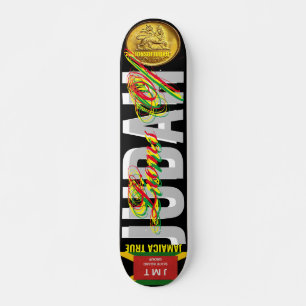 LIONS DE JUDAH JAMAÏCAIN Planche de skateboard 7