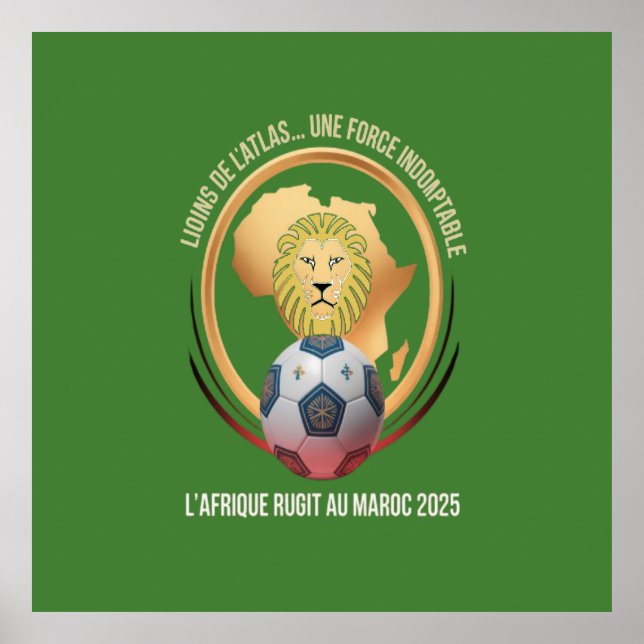 Lions de l’Atlas Poster (Front)