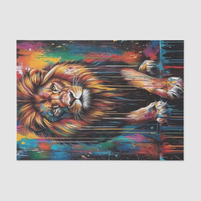 Lion's Den1 Tissue Paper (Front)