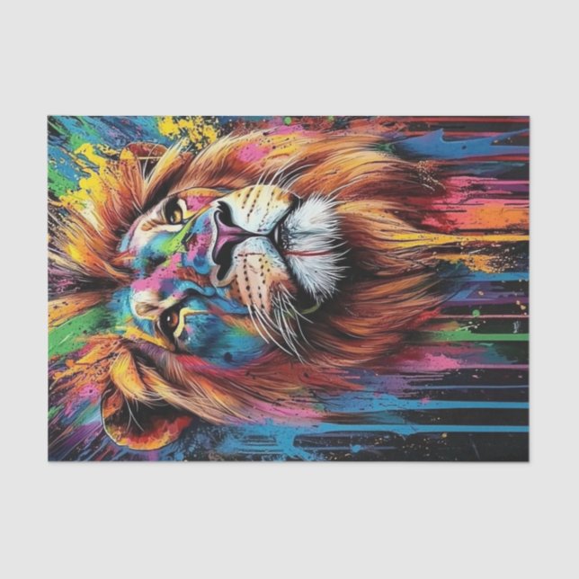 Lion's Den4 Tissue Paper (Front)