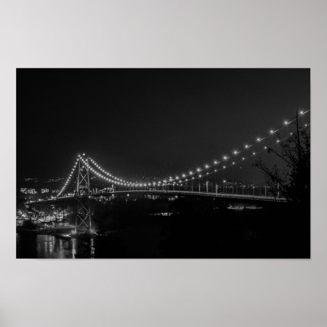 Lions Gate Bridge Mono Poster (Front)