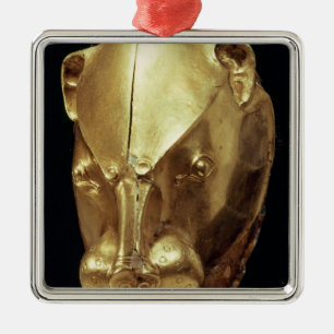 Lion's head rhyton, from Grave IV Metal Ornament