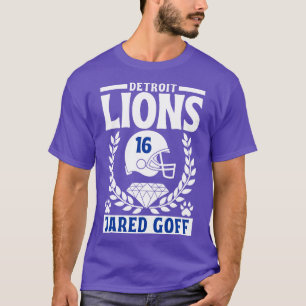Lions Jared Goff 16 American T-Shirt