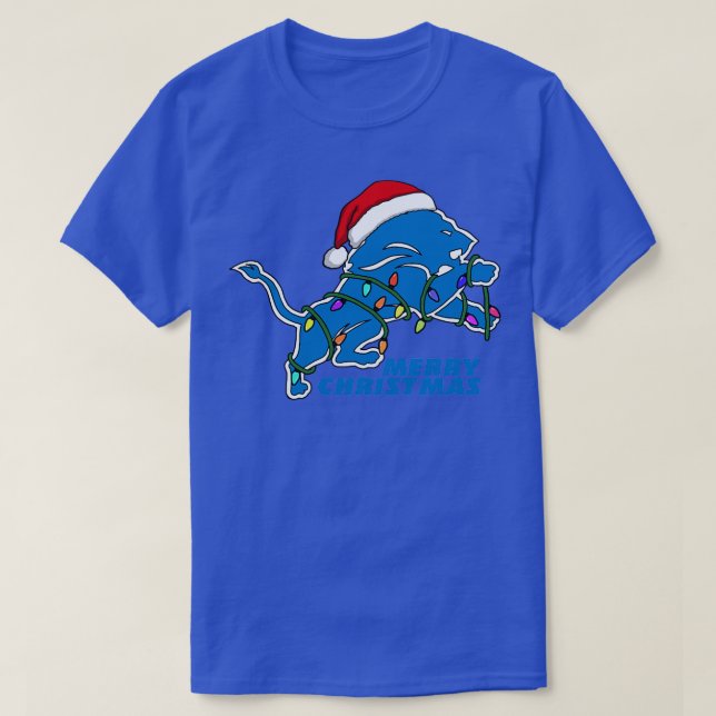 Lions Joyeux Sweat - shirt à capuche de Noël (Design devant)