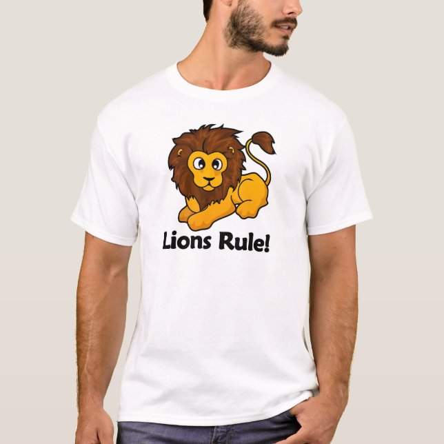 Lions Rule! T-Shirt (Front)
