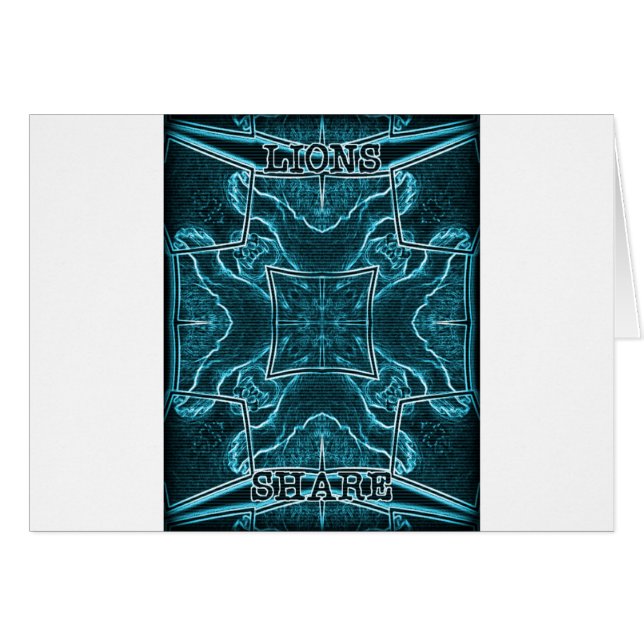 Lions Share Art Print (Front Horizontal)