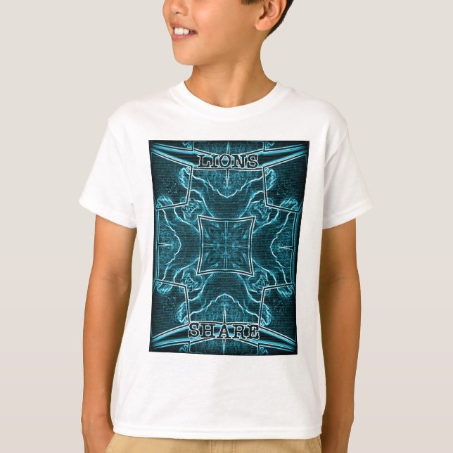 Lions Share Art Print T-Shirt (Front)