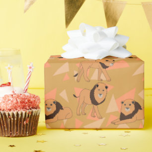Lions Wrapping Paper