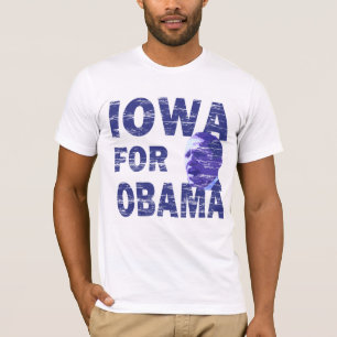 L'Iowa pour Obama a affligé le T-shirt