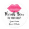 Lip Business Thank You Stickers, Lips, Lipstick