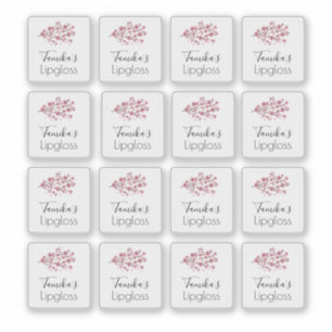 Lip Gloss Packaging  Logo Cherry Blossom Tree