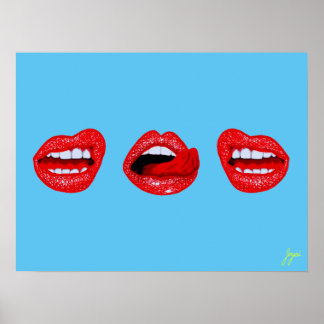 Lip Gloss Poster