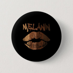 Lip Kiss Blm Bhm Black History Afro Pride Women Gi 2 Inch Round Button