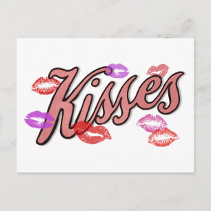 LIP KISSES  HOLIDAY POSTCARD