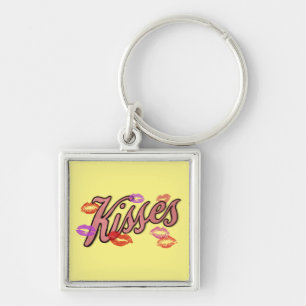 LIP KISSES  KEYCHAIN
