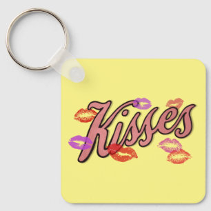 LIP KISSES  KEYCHAIN