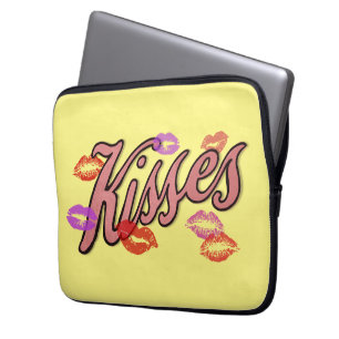 LIP KISSES  LAPTOP SLEEVE