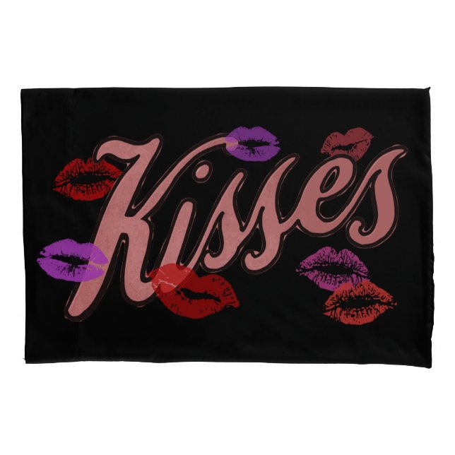 LIP KISSES  PILLOWCASE (Front)