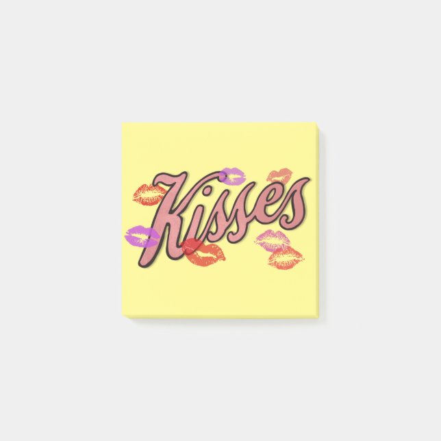 LIP KISSES  POST-IT NOTES (Front)