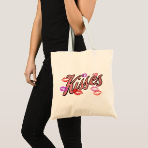 LIP KISSES TOTE BAG