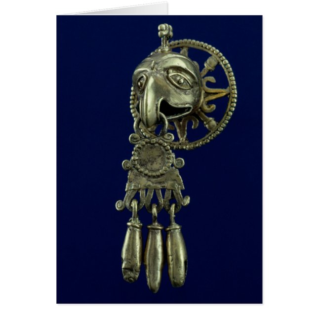 Lip plug of bird god (Front)