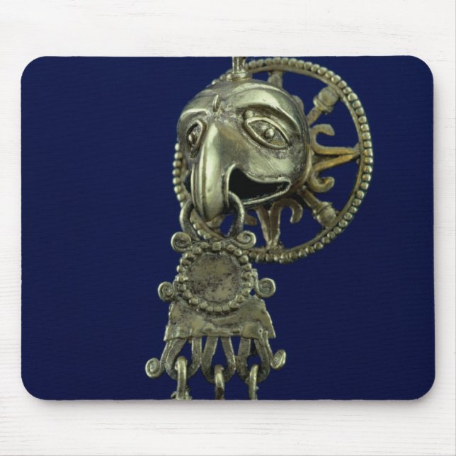 Lip plug of bird god mouse pad (Front)