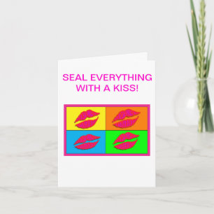 Lip Smack Note Cards