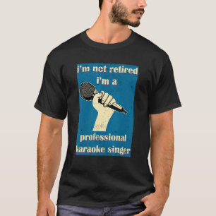 Lip Syncing Karaoke Box Music Night Karaoke Sing T-Shirt