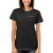 Lipan Apache Tribe Front-Back Women's Black TShirt