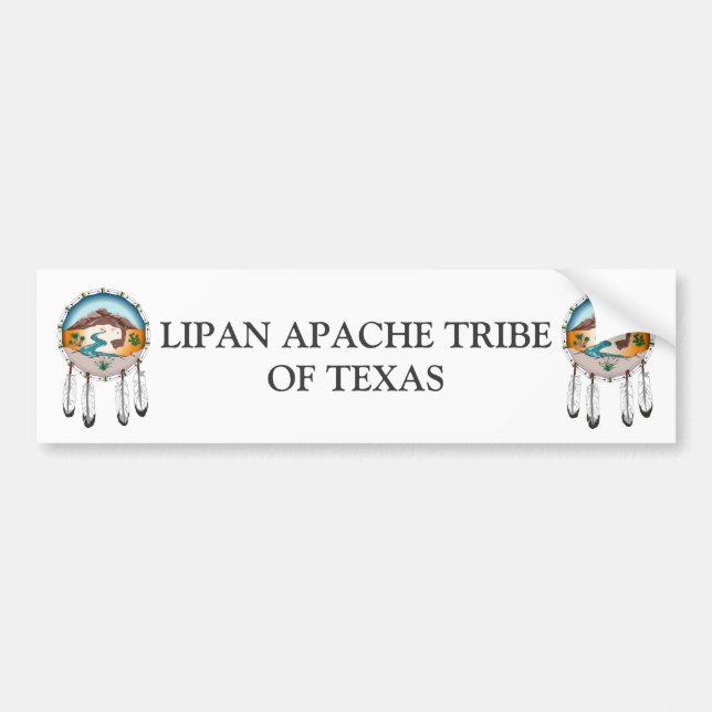 Lipan Apache Tribe of Texas Bumper Sticker (Front)