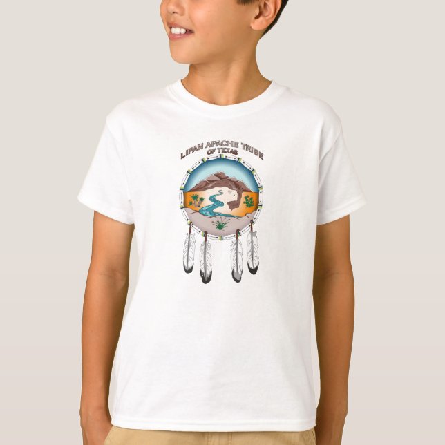 Lipan Apache Tribe of TX Kids' Basic Hanes T-Shirt (Front)