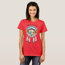 Lipan Apache Tribe Women’s  RED T-shirt