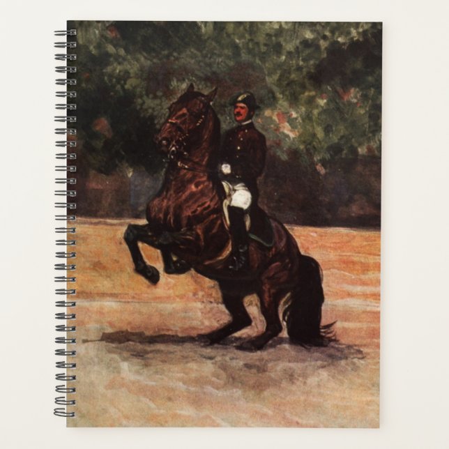 Lipizzaner Dressage Levade Planner (Front)