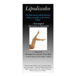 Lipodissolve1, Lipodissolve, The Most Potent Ce... Rack Card