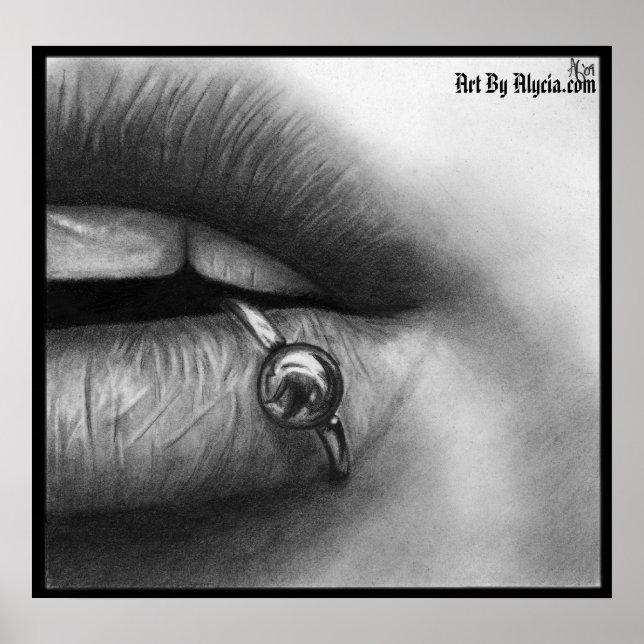 LipPLip Pierced Poster (Front)