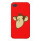 Lippy Monkey iPhone Case (Back)