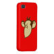 Lippy Monkey iPhone Case (Back Right)