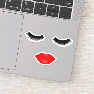 Lips and Lashes Red