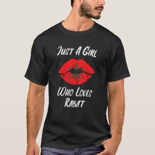 Lips and Mouth Love Moroccan Flag Rabat T-Shirt