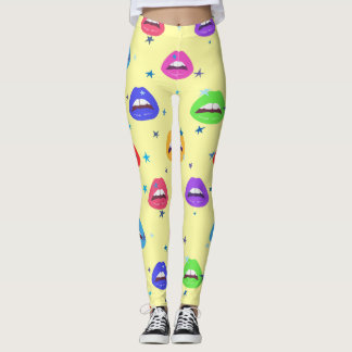 Lips And Stars Leggings